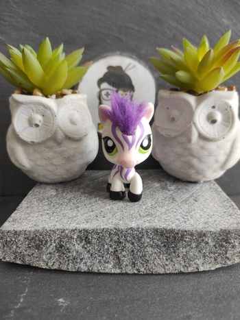 Littlest Petshop LPS Pet Shop 2470 Zèbre Zebra #geektradelpszebre