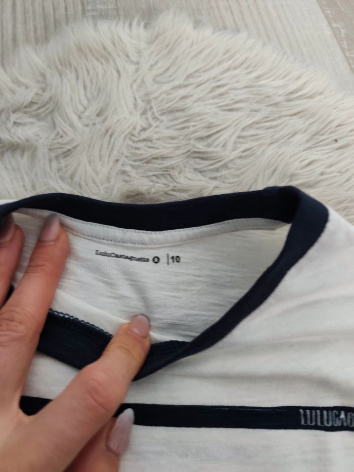 T-shirt lulu castagnette 10 ans - photo numéro 2