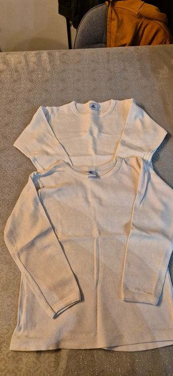 Lot de 2 maillots de corps petit bateau 6 ans