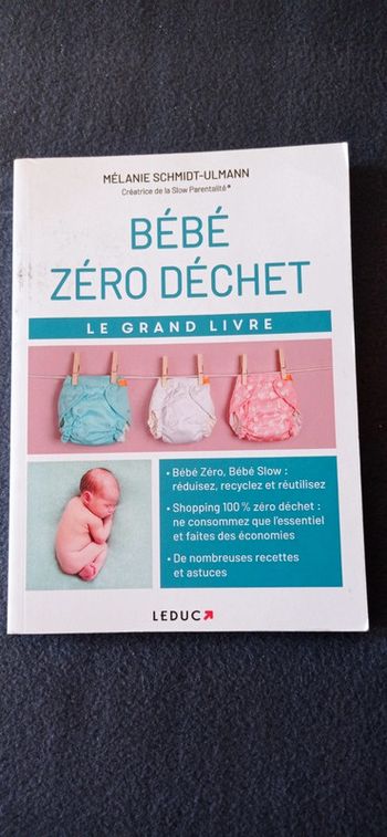 Le grand livre Bébé zéro déchet Mélanie Schmidt ulmann