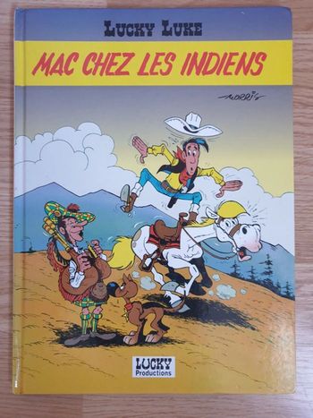 BD Lucky Luke "Mac chez les indiens"