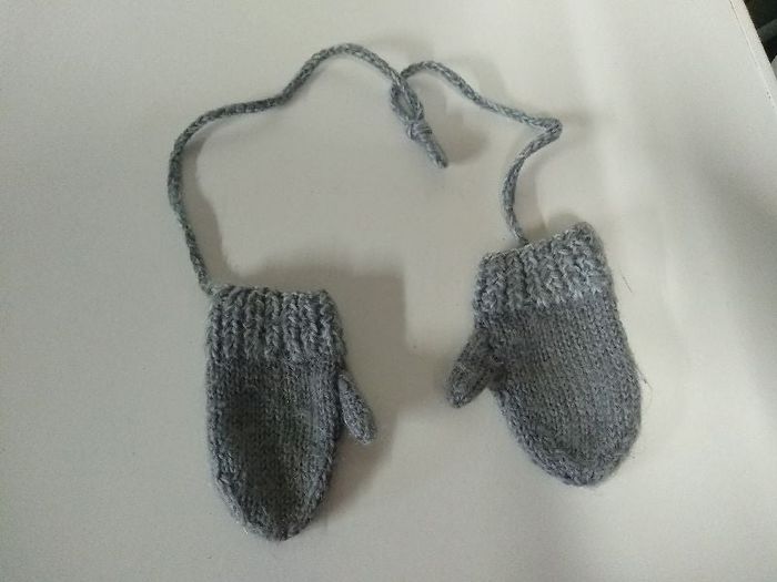 moufles bébé fait main