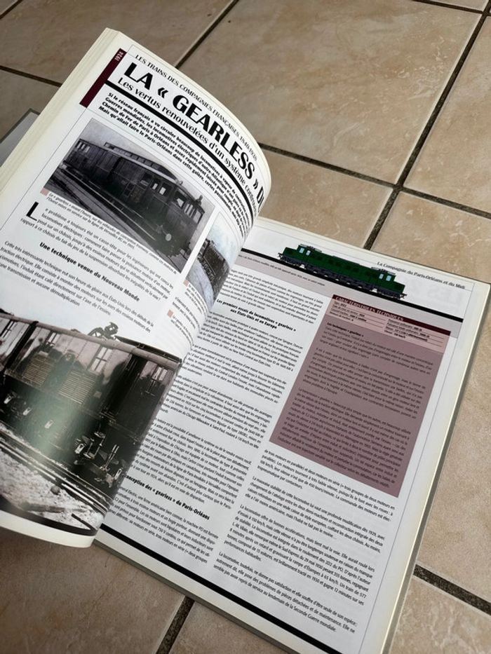 Livre trains de légende les trains des compagnies françaises - photo numéro 2