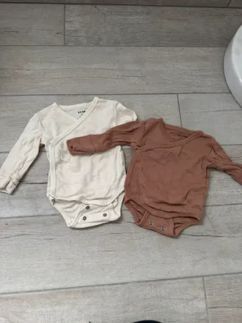 Lot de 2 body manches longues