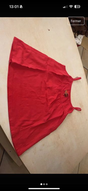 Debardeur rose sergent major