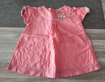 Chemisier rose clair