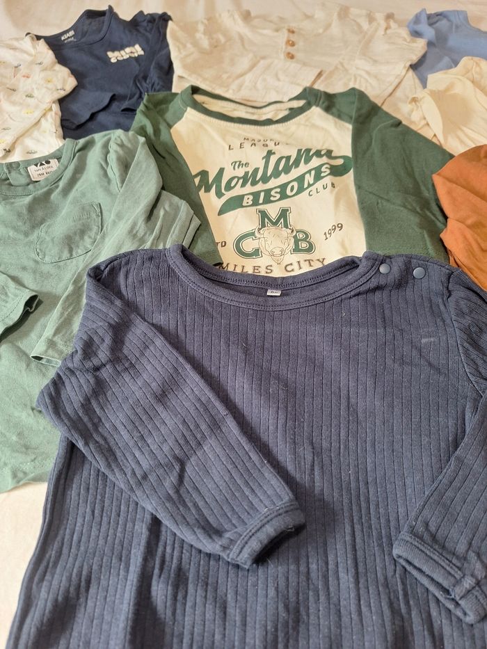 Lot de 9 tee-shirts, 24 mois - photo numéro 4