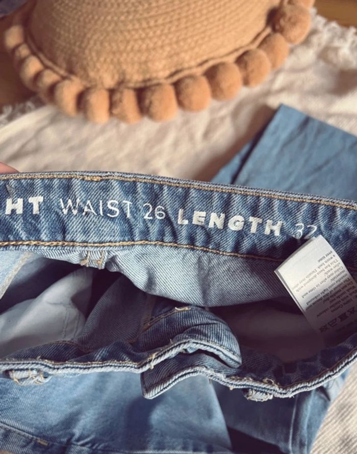 Jean droit never denim neuf taille 36 - photo numéro 7