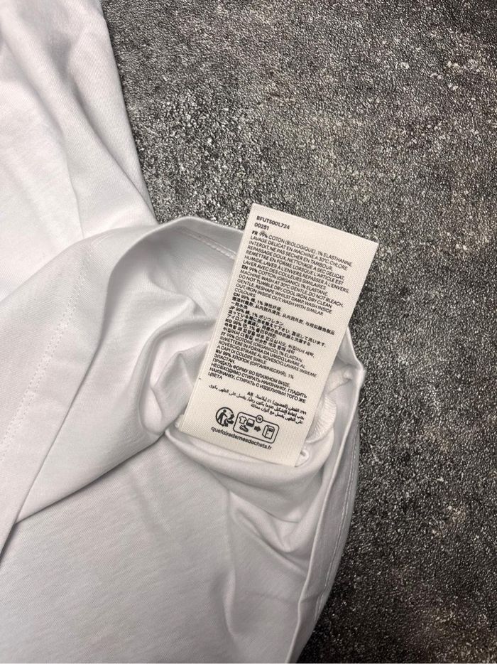 T-shirt blanc Ami de cœur en coton. - photo numéro 7
