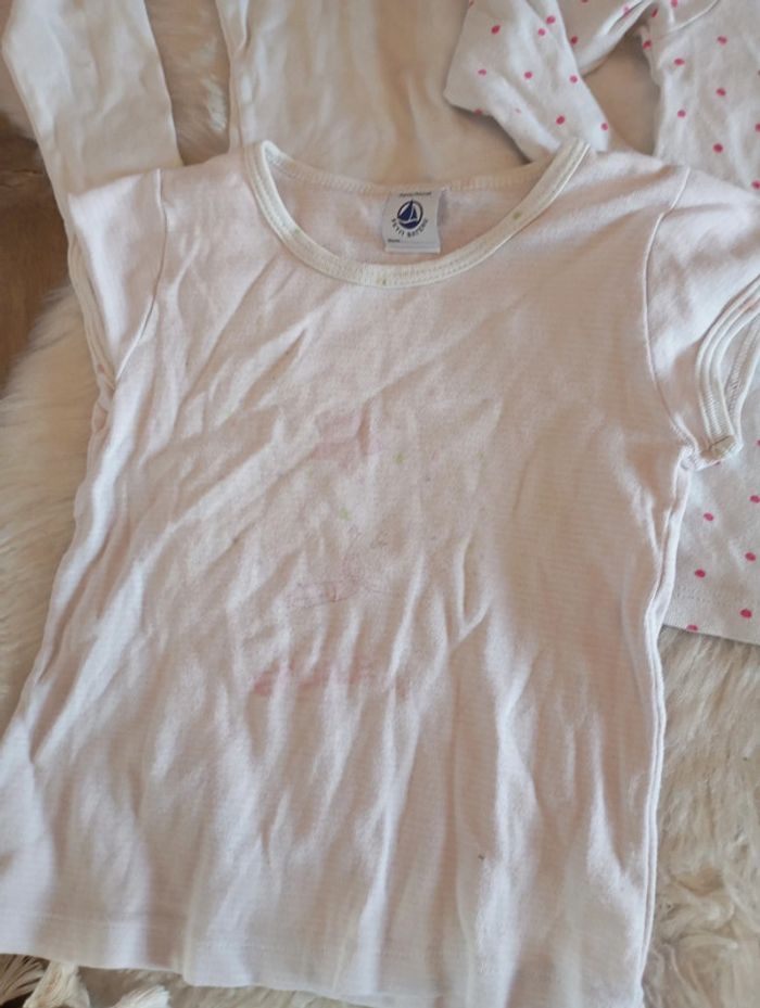 1€ lot de maillot de corps fille 2/3 ans - photo numéro 7