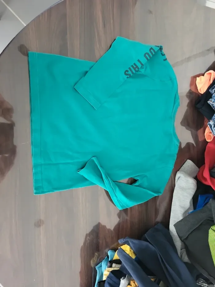 Tee shirt manche longue 8 ans tape a l oeil t28 cm - photo numéro 5