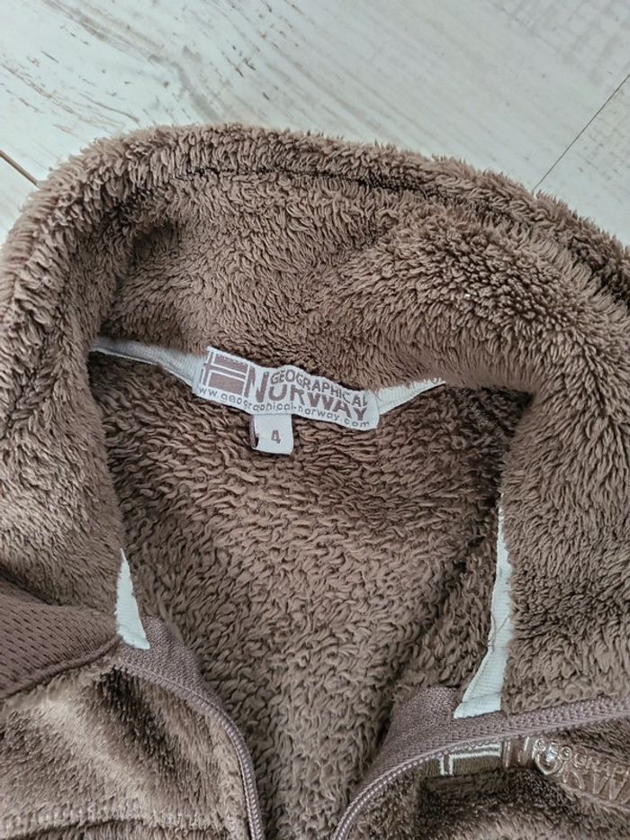 Polaire garçon 4-5ans geographical norway très bon état - photo numéro 2