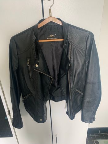 Veste en similicuir