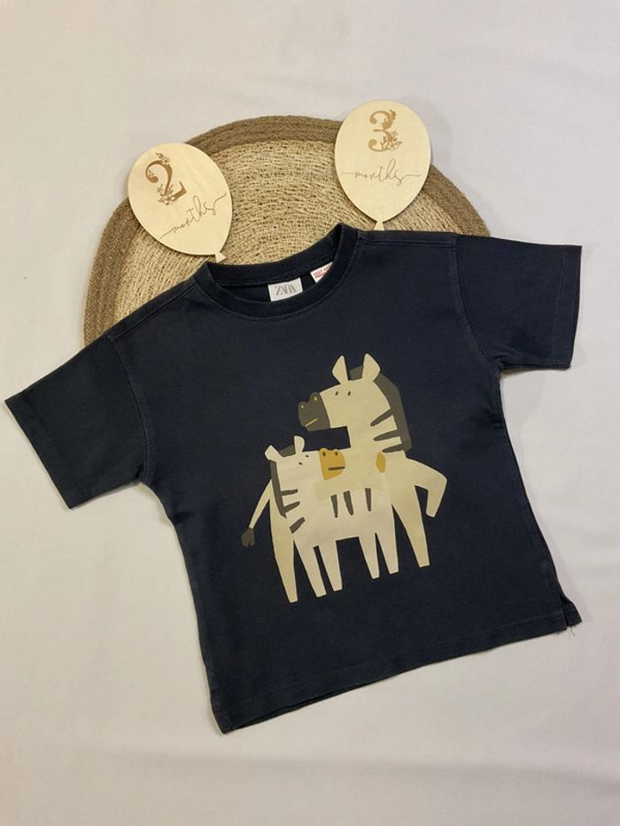 Teeshirt Zara zèbre