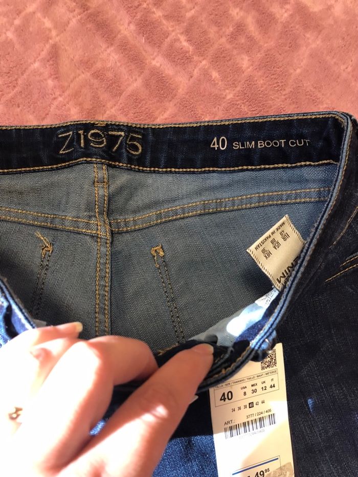 Jeans Zara - Taille 40 - photo numéro 3