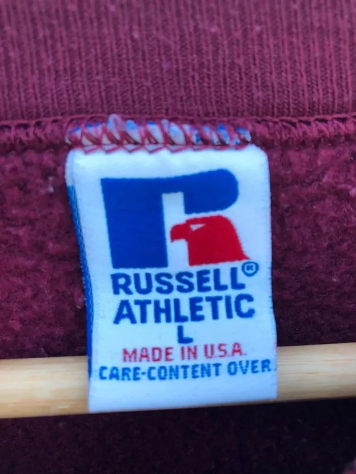 Russell Athletic Texas Southern Tigers University sweater crewneck made in USA 🇺🇸 Mens L - photo numéro 6