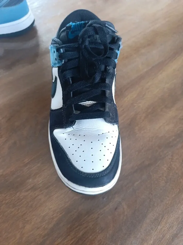 Basket nike dunk low retro T:40.5 - photo numéro 3