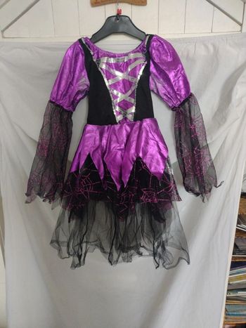 Robe sorcière araignée