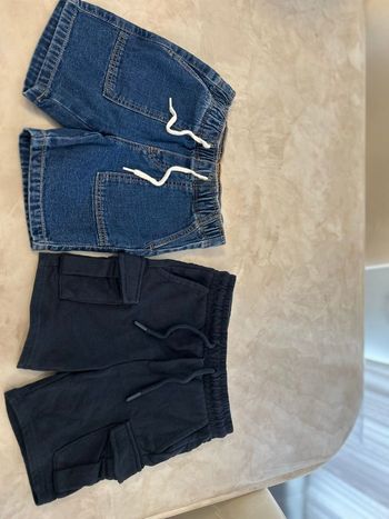 Lot : 2 short tape à l’œil 