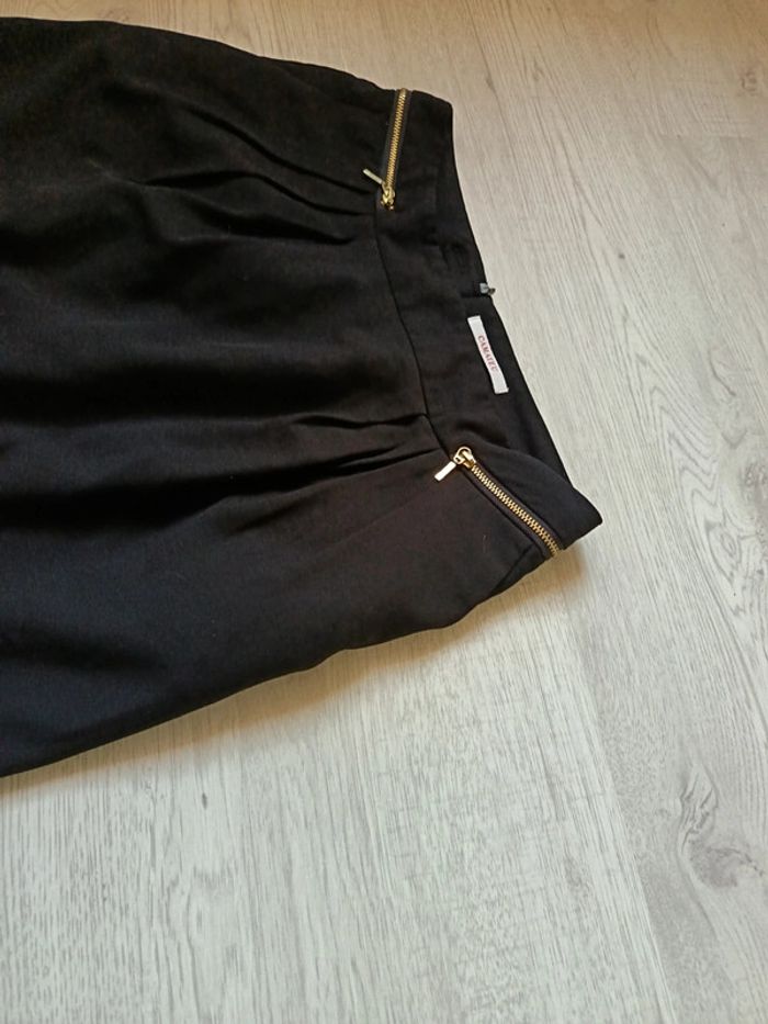 Mini jupe noire taille 36 S très bon état camaieu - photo numéro 7