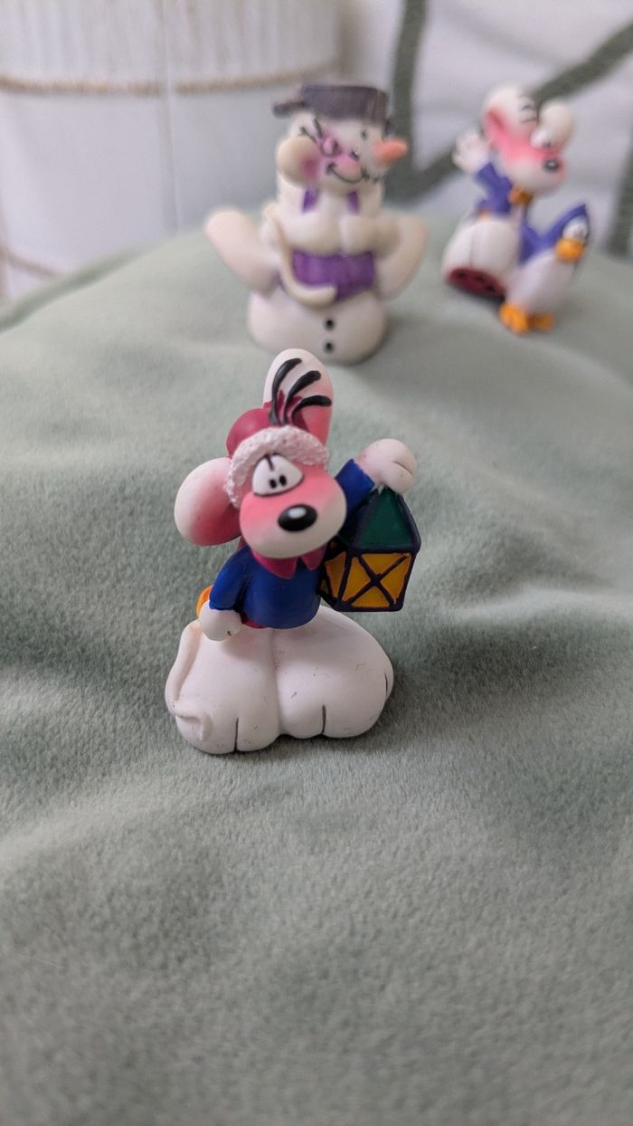 Collection figurines de Noël Diddl - photo numéro 3