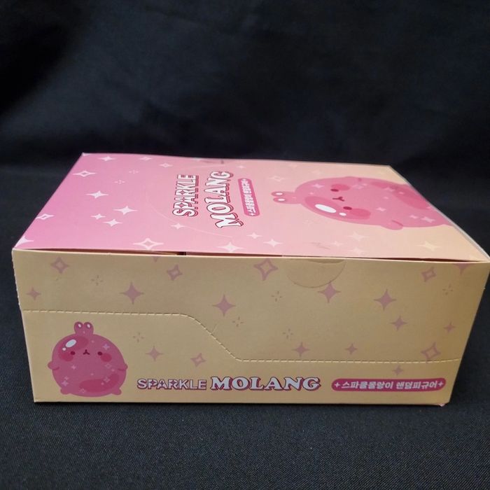 Boîte de 6 Mystery Box Figurines Molang Sparkle – Neuf, importé de Séoul - photo numéro 5