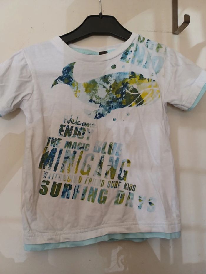 Tee shirt manche courte 4 ans - photo numéro 2