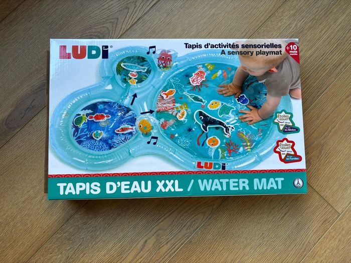 Maxi, tapis d’eau, bleu vert - photo numéro 2