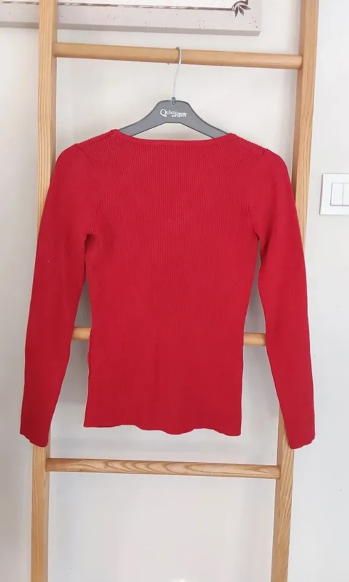 Pull chaussette rouge T 36 - photo numéro 4