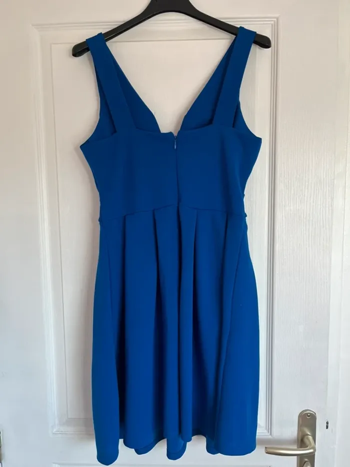 Robe en jersey - bleu électrique - photo numéro 3
