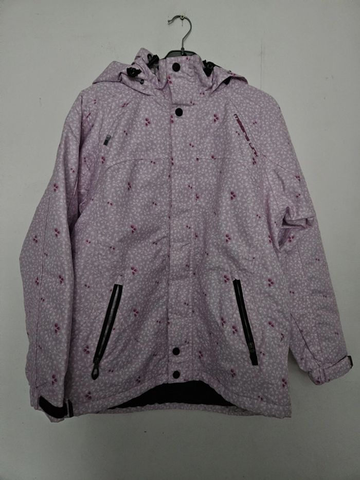 Manteau de ski chaud polaire à capuche fille - rose - 13 ans - Missing Link