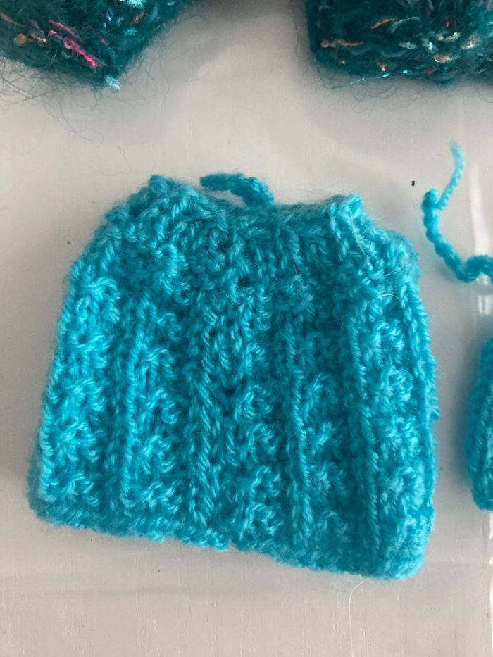 Ensemble 3 pièces fait main pour poupée Barbie – Style Hiver/Chic - photo numéro 2
