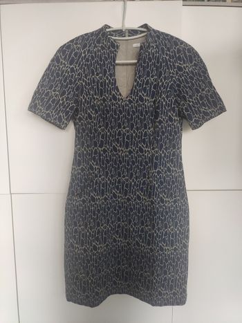 Ellen Eiseman Robe bleu 38