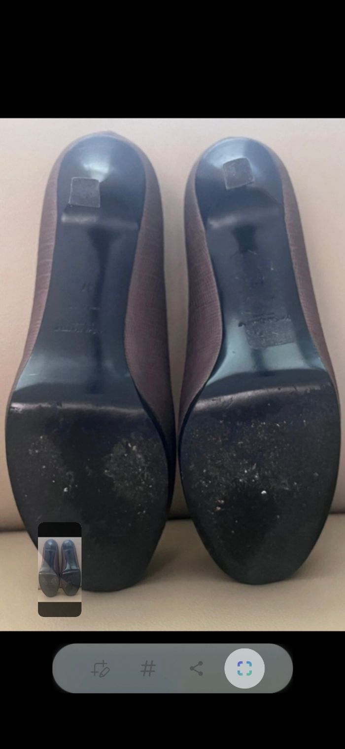 Escarpins Ysl t38.5 authentique - photo numéro 3