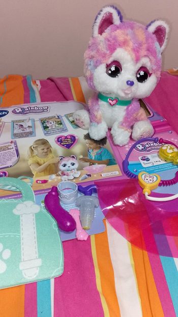 Rainbow mon chiot bobo comme neuf VTech