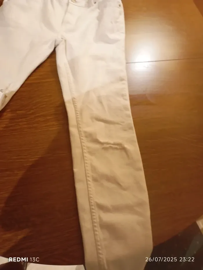 Pantalon blanc - photo numéro 2