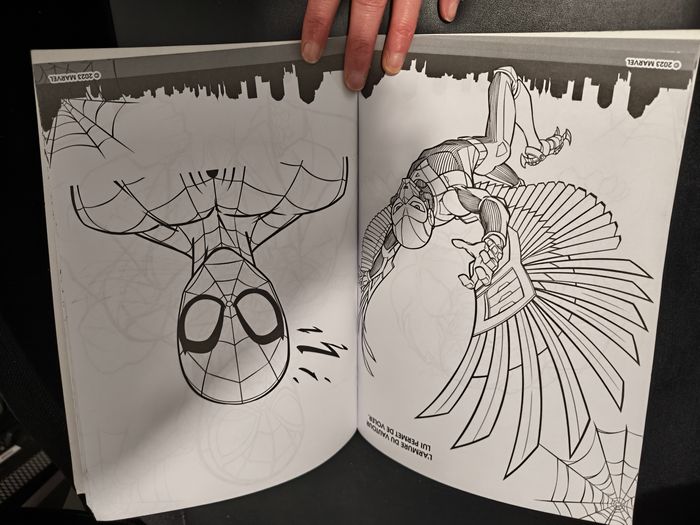 Livre coloriage Spider Man. - photo numéro 4