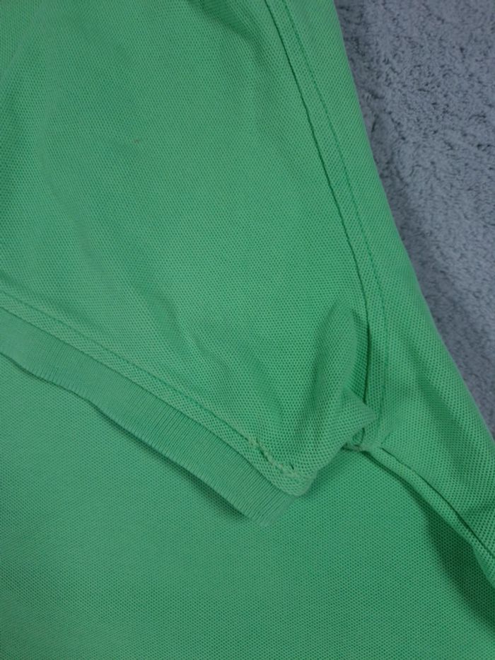 Polo Tommy Hilfiger Manches courtes - Vert Menthe logo brodé - Taille L Hommes - 100% Coton - photo numéro 14