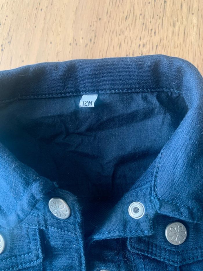 Veste bleu marine 12 mois - photo numéro 2