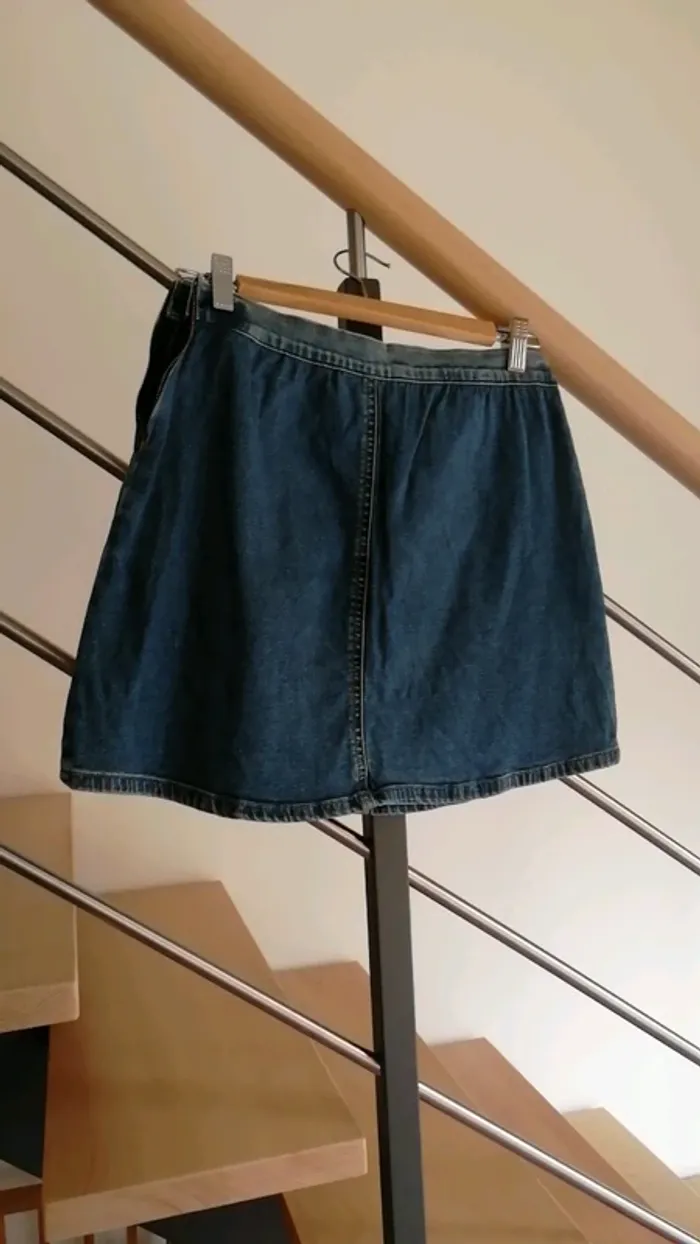 Jupe jeans vintage - photo numéro 3