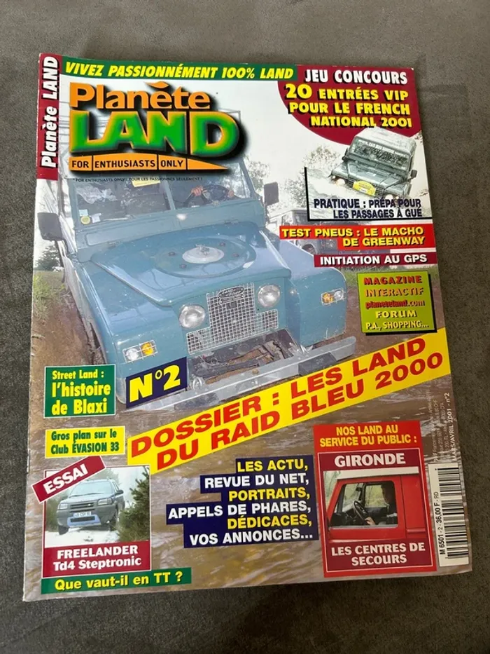 Magazine planète land ancien