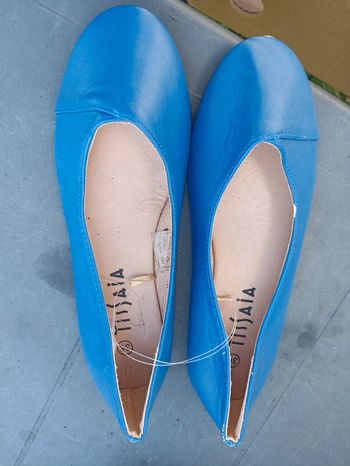 Ballerine bleue taille 35
