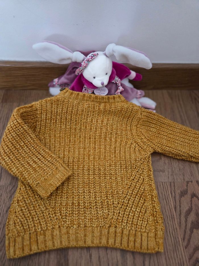 Pull chaud manches longues bébé fille 6 mois Lulu Castagnette - photo numéro 6