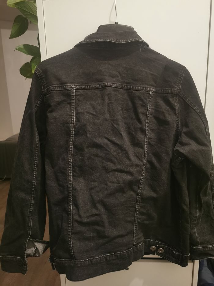 Veste jean noir XL - photo numéro 8