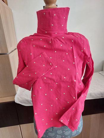 Col roulé rouge 14 ans Okaidi