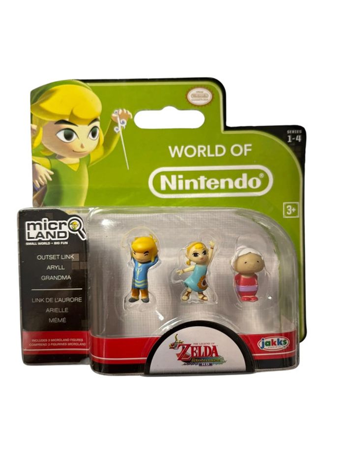 World of Nintendo figurines Micro Land The Legend Of Zelda Jakks Pacific neuf