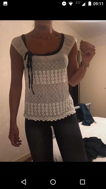 Top débardeur 100% soie Sandro