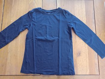 T-SHIRT BLEU MARINE 6-8 ANS