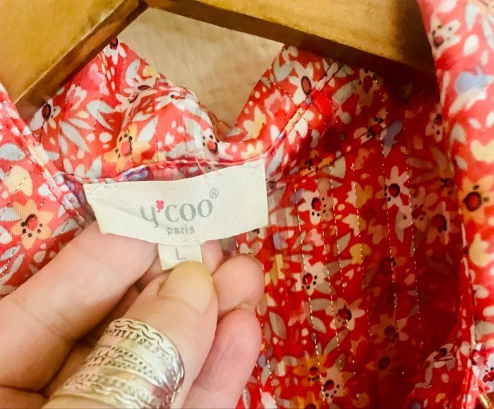 Chemisier fleurie multicolore y’ coo Paris 🌺🌸 - photo numéro 4