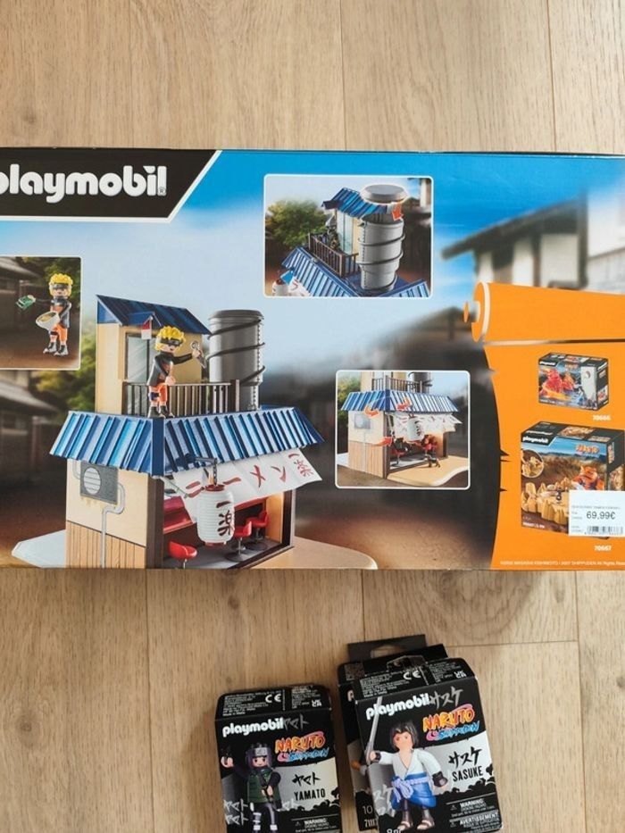 Lot Playmobil Naruto 70668 + 3 personnages - photo numéro 6